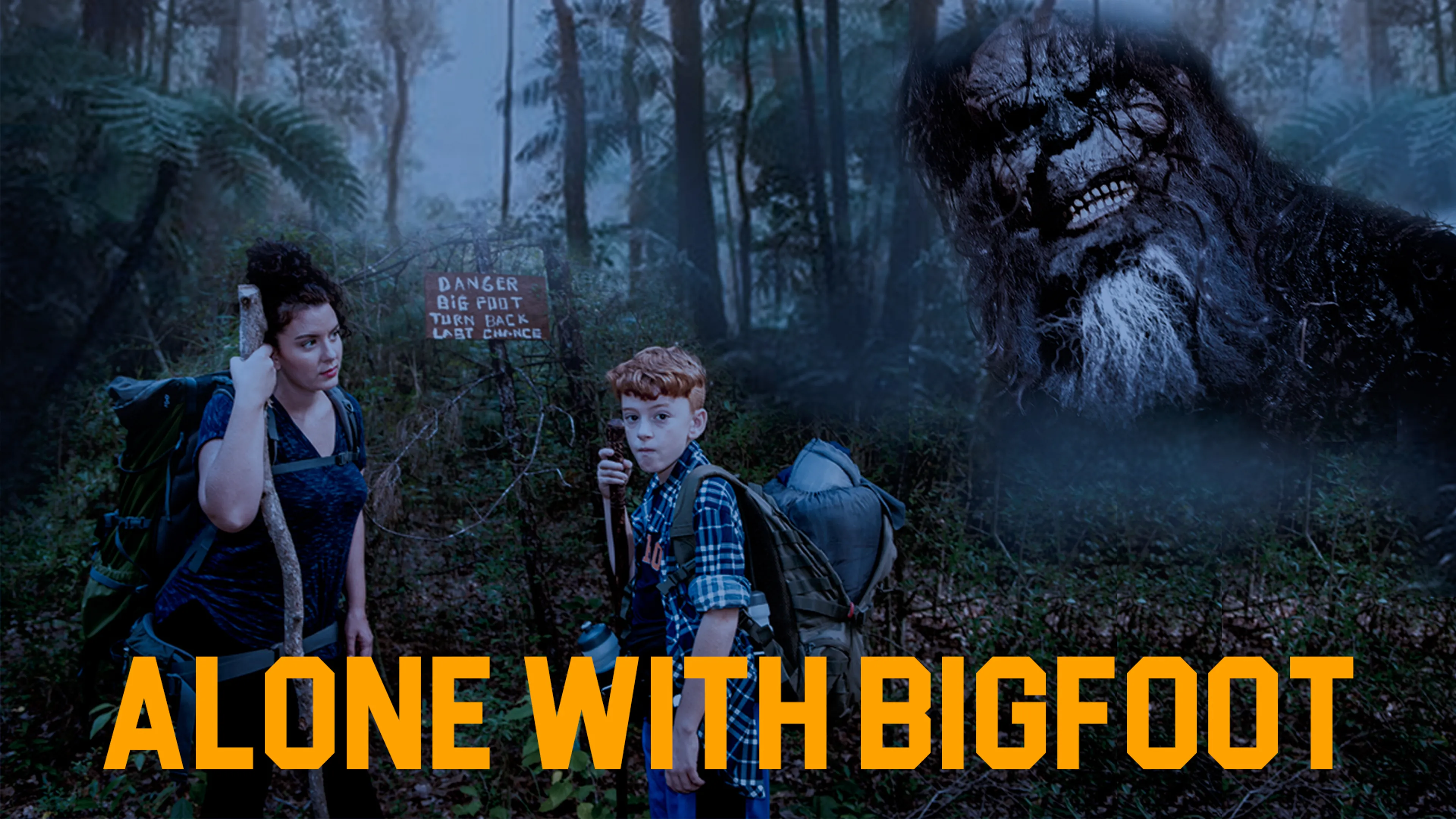 Alone with Bigfoot poster